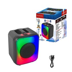 Ailiang Portable TWS Speaker Kolav-Xh811 8" Black Ailiang Portable TWS Speaker Kolav-Xh811 8" Black